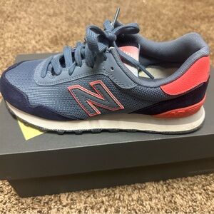 New Balance Womens Running Shoes Blue/Pink size 6.5 #WL5150VB